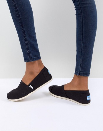 Toms Classic Canvas Crne - Ženske Cipele | 29401IMYU